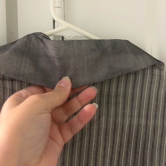 Gray Alberta Ferretti Top ASO Blair Waldorf on Gossip Girl Size 8 - Picture 15 of 16